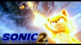 Super Sonic utilizando su poder | Sonic 2 | clip 4k Español Latino