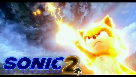 Super Sonic utilizando su poder | Sonic 2 | clip 4k EspaÃ±ol Latino