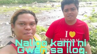 Waa Nagtampisaw kami sa Ilog ni Gwen super Saya ko..#PhengGwenVlog #SolanaJasaan @Pheng Gwen