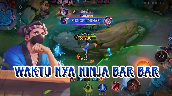 WAKTUNYA SANG NINJA BAR BAR