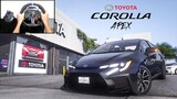 Buying a New Toyota Corolla Apex 2022 - GTA 5 | Logitech g29