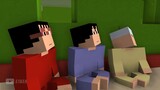 Upin & Ipin Fizi Mau Tolong Atok Dalang - Rindu Opah 8 (Minecraft Animation)