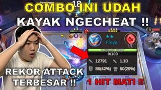 COMBO INI UDAH KAYAK NGECHEAT !! REKOR ATTACK TERBESAR !! COMBO MAGIC CHESS TERKUAT 2023