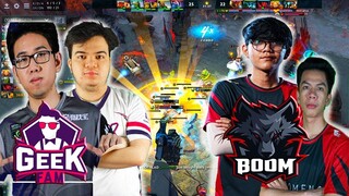 GEEK FaM KUKU + RAVEN  vs BOOM ID MIKOTO + FBZ INTENSE GAME