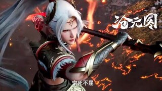 【沧元图 The Demon Hunter】EP23 祖母火力全开，展现神尊模式，透支生命力守护人族！