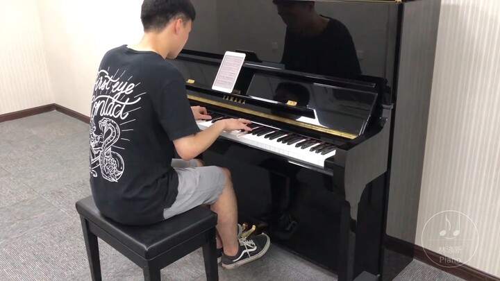 【钢琴】晴天的周末在去学校补课的路上遇见了喜欢的人（林涤新Piano Ver.）