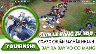 Onmyoji Arena | Review skin lễ thưởng vàng level 100 của Youkinshi - Yêu Cầm Sư - Maestro