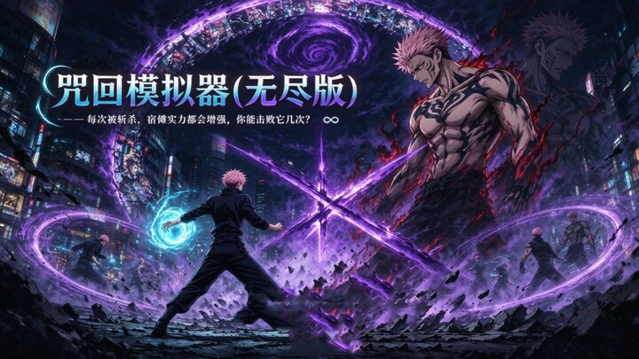 【BilibiliToy】Simulator Jujutsu Kaisen (Versi Tak Berujung) —— Setiap kali terbunuh, kekuatan Sukuna 
