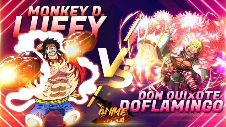 Monkey D. Luffy Vs. Donquixote Doflamingo | One Piece | Full Fight Highlights