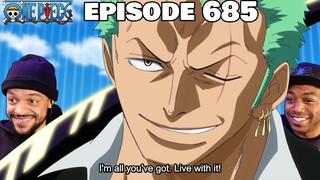 He Should've Stayed Hidden! One Piece Ep 685 Reaction