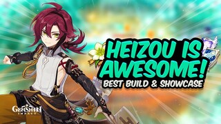 COMPLETE HEIZOU GUIDE! Best Heizou Build - Artifacts, Weapons, Teams & Showcase | Genshin Impact