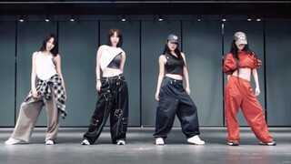 【aespa】dirty work放大版镜面练习室