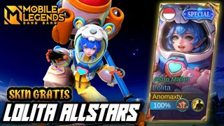 REVIEW SKIN GRATIS SPECIAL LOLITA - MOBILE LEGENDS BANG BANG