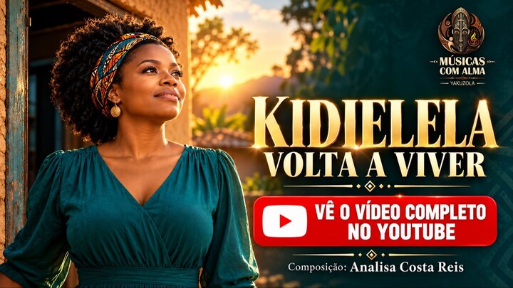Onde Deus toca, volta a viver! KIDIELELA #musicaangolana #AfroGospel #LouvorAfri