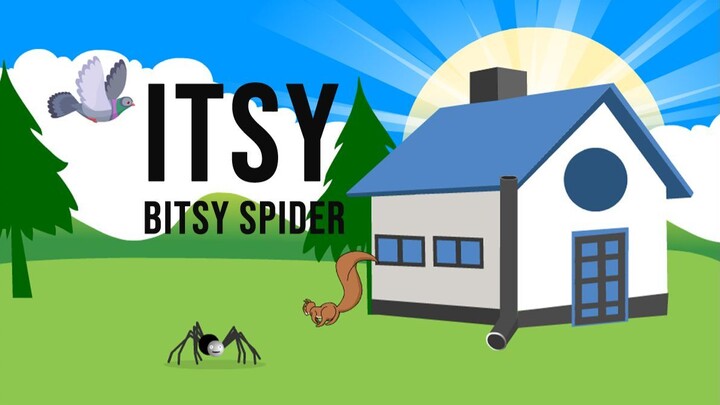 itsy bitsy spider | nursery rhyme | taqwakidiary