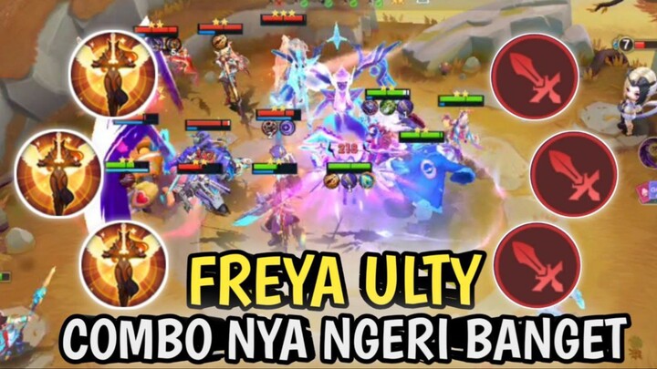 FREYA COMBO LEGENDW! DAMAGE NYA BISA AREA!