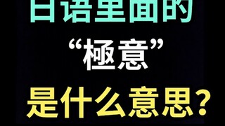What does "極意" mean in Japanese? [A Japanese sentence a day]