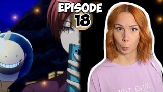 THE ULTIMATE DEFENSE | Assassination Classroom Episode 18 | REACTION