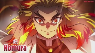 【AMV Lyrics】Kimetsu no Yaiba Movie: Mugen Ressha-hen ED Full『LiSA - Homura』