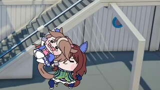 [ Uma Musume: Pretty Derby Raccoon Animation] Hiding is not good