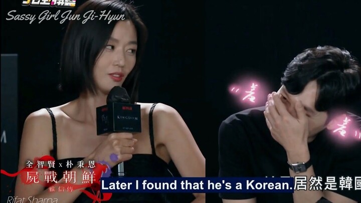 Jun Ji Hyun Interview with Park Byung-eun :Kingdom Ashin of the North 2021 Eng Sub