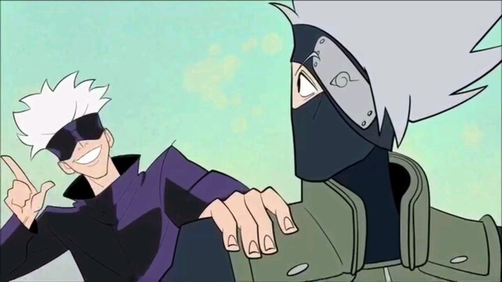 When Kakashi meet Gojo😅 in Hindi 💥💯