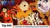 One Piece Tập 845 - Quyết định của Pudding Bùng cháy khu rừng mê hoặc - Tóm Tắt Anime