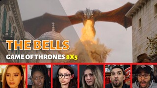 Reactors Reaction to the MAD QUEEN DAENERYS TARGARYEN in Game of Thrones 8x5 "The Bells"
