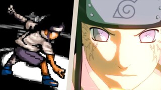 All Ultimate's NEJI HYUGA (8 Trigrams Palms) Evolution (4K)