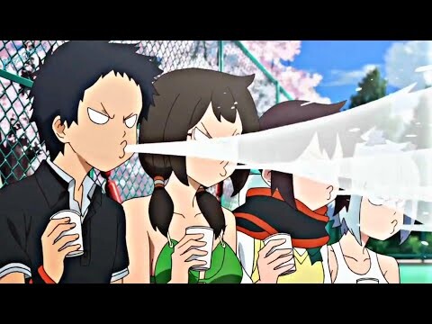 Funniest Spitting Out Water || Anime Funny Moments