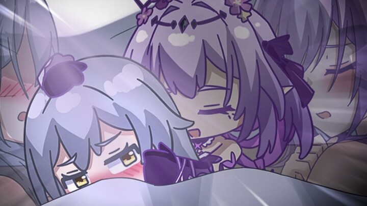 Xia Die: "Whew~ So soft... Just like a kitty, I love it..."