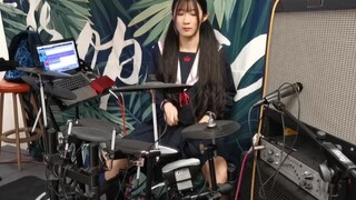 [One-man band] Light tone girl K-ON bertemu dengan angel guitar bass drum cover