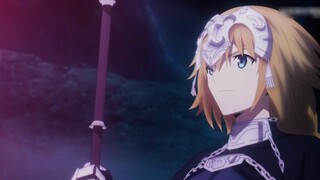 Perbandingan pidato Jeanne d'Arc di chapter terakhir FGO [Time's End Temple Theatrical Edition] VS [