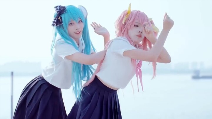 [PJSK] โปรดเพลิดเพลินไปกับ ♪ Parasol Soda ♪ ที่สดชื่น [Hatsune Miku x Momoi Airi ver.]