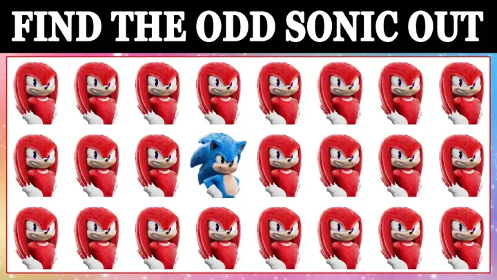How Good Are Your Eyes # 85 Sonic Movie Fnf Quiz
