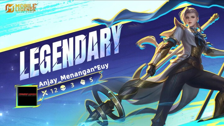 LEGENDARY TOP GLOBAL 30 SILVANA, MOBILE LEGENDS BANG-BANG
