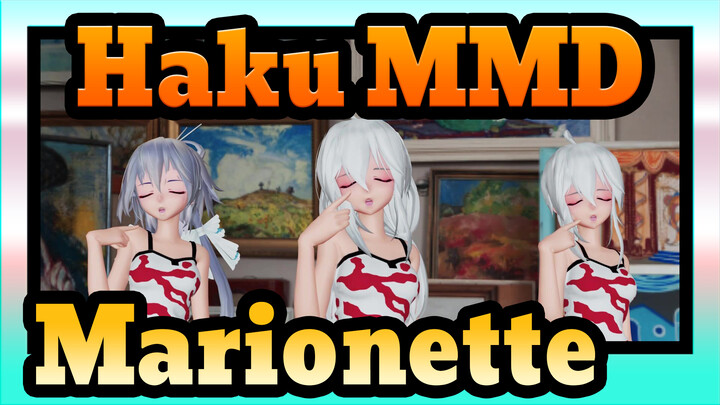 [Haku MMD] Marionette / Multiple Figures / Cloth Simulation