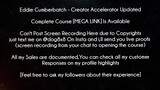 Eddie Cumberbatch Course Creator Accelerator  Update download