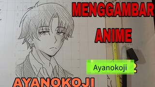 menggambar ayanokoji