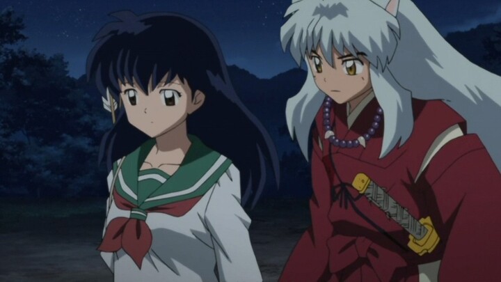 The dog was really nice to Kagome in the later period