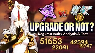 NEW BEST Catalyst? R1 KAGURA'S VERITY Analysis & NINGGUANG Damage Comparison | Genshin Impact 2.5