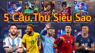 LIÊN QUÂN : Chính Thức Vô Địch World Cup Khi 5 Cầu Thủ Siêu Sao Bất Ngờ Ra Sân