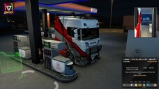 Gas Refuelling Into Scania Truck - #refueling #ets2 #scaniatrucks #eurotrucksimulator2