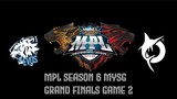 EVOS SG VS TODAK | MPL SEASON 6 MYSG | GRAND FINALS | GAME 2