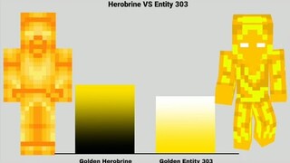 Herobrine Vs Entity 303 - Power Levels (Minecraft Power Levels)