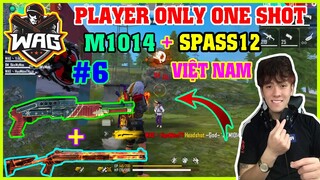 [ Free Fire ] Player Only OneShot ShotGun M1014 + Spass12 FreeFire Cực Kỳ Đẹp Mắt - Học Mõm