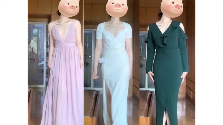 165/58kg｜Mở hộp loạt váy lễ hội cực đẹp, giá phải chăng từ San Tiao!