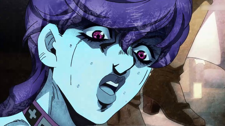 JOJO Golden Wind Episode 12 Who says girls are weak? The weak girl Trish with double A strength and 