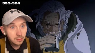 SILVERS RAYLEIGH REVEAL!! | One Piece Reaction Episode 393-394