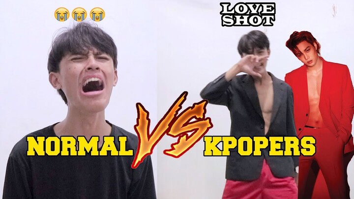 NORMAL VS KPOPERS || KOMPILASI VIDEO INSTAGRAM @agorivalll